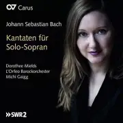 J.S. BACH / MIELDS / L'ORFEO BAROCKORCHESTER - CANTATAS FOR SOPRANO SOLO NEW CD