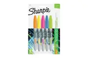 Sharpie Neon Permanent Marker Fine Point Assorted Pack 5 (1860443)