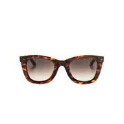 [Grand Azur] Grand Azur Juli Square-frame Sunglasses ONE SIZE BROWN