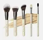 HALEYS Beauty Makeup Brush Set, 5-piece Brilliant Collection Brushes Blush Eye