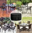 All-New Waterproof Outdoor Furniture Cover Round Garden Patio Table Protector