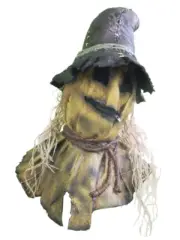 Halloween Harvester Of Sorrow Scarecrow Latex Deluxe Mask Bump In The Night