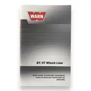 Warn RT/XT Winch Line Basic Guide to Winching Techniques ATV UTV 75012A2