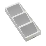Madesmart Spice Drawer 3-Tier Non-slip Base Kitchen Organiser/Storage White