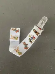 Baby Dummy Clips Pacifier Chain Soother Holder Strap Peter Rabbit Easter Bunny
