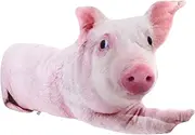 ibasenice Pig Throw Pillow Adorable Animal Cushion for Sofa Car Lightweight Portable Decor Versatile Home Accessory for All Seasons for Family and Friends