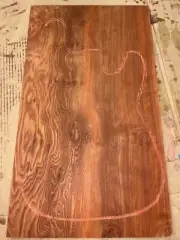 Redwood One Piece Guitar Top Luthier Material Panel Craft .40 x 14 x 24" #C-846
