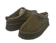 UGG TAZZ WOMEN SLIPPERS SUEDE HICKORY US 10 /UK 8 /EU 41