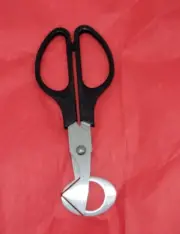 Quail Pigeon Egg Scissors Stainless Steel New in Plastic Set of 2