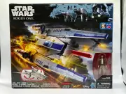 Star Wars Rogue One REBEL U-WING FIGHTER W/ Captain Cassian Andor Action Figure