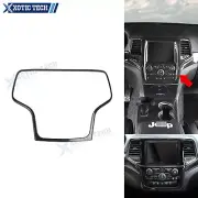 Dashboard Navigation Screen Overlay Decor Trim For Jeep Grand Cherokee 2014-19 (for: Jeep)
