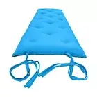 Japanese Floor Rolling Mattress, Cotton Pad, Shiki Futon 3x30x80 Turquoise