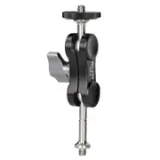 Versatile Dual Ballhead Magic Arm For Camera And Monitor Mounting