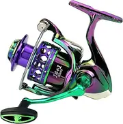 Fishing Reels - Bass Spin Reel | Gear Baitcaster Smooth Baitcasting System Spinner Designed for Surf Catfish Catfishing Trout Bass