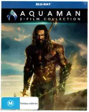 Aquaman 2-Film Collection Blu-ray Jason Momoa | NEW+SEALED | FREE POST REG B