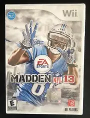 Madden NFL 13 (Nintendo Wii, 2012) Brand New Factory Sealed - Fast Shipping