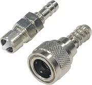 Outboard Engine 3B2-70250-1 3B2702501M 18-8088 3B2-70260-1 3B2702601M Fuel Line Connector Fitting for Tohatsu for Nissan 5HP-90HP Boat Motor, fit 5/16in/8mm Hose, Engine Side