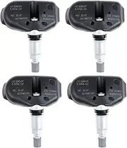 TPMS Tyre Pressure Sensor for MDX RL TL Odyssey Ridgeline, 4 Pcs Car Tire Pressure Sensor Tire Pressure Monitoring System