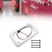 Colorful LED Coin Acceptor Frame Easy Installation Arcade Gaming Supplies