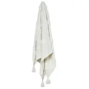 [James Lane] Katya Throw White - 150cm x 130cm