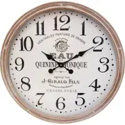 LVD Tonique Hanging Wall Clock Analogue 60cm Round Home/Office Room Decor