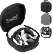 Carrying Case for Meta Quest 3S VR Headset Controller Waterproof Storage Case