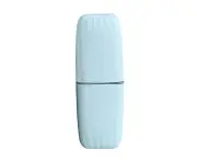 Toothbrush Travel Case Multifunction Toothbrush Holder And Cup Easy Carrying for Trip, Camping Or Daily Use (Blue) Light blue