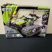 3 in 1 Mechanical Master RC Tank Building STEM Toys Kits NEW DAMAGED BOX