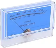 ViaGasaFamido VU Meter, with Backlight Level Meter, ABS for Mixing Table Home Audio Recording Studio Audio Power Amplifier