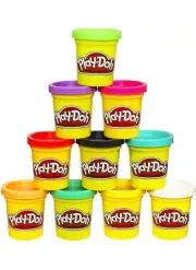 Play-Doh Bulk 10-Pack Case of Assorted Colors, Christmas Stocking Stuffers, P...