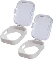 Toddler Proof Door Knob Cover - Child Safety Door Knob Cover,Reusable Locks Handle Guards for Cabinet Safety Keyhole Toilet Apartment Kids Drawers Refrigerator Cupboard