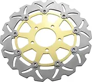 Motorcycle Front Brake Disc Rotors Brake Disc Compatible with Suzuki SV650 SV650S GSX600F GSF650/GSF650S BANDIT GSX750F Gold