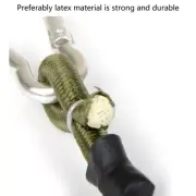 Outdoor Bungee Cord with Carabiner Hook Lashing Luggage Tie Elastic Strap