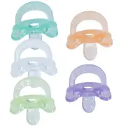 Baby Silicone Pacifier Liquid Silicone Baby Teether Binkies Safe Baby Pacifier