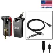 Lekato WS-10 2.4GHz Wireless Guitar USB Power Cable Transfer Cord Replacement