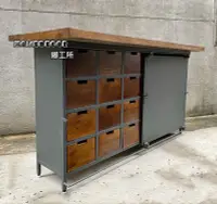 在飛比找Yahoo!奇摩拍賣優惠-Homedecor鄉工所 客製化 鐵櫃 櫃子 收納櫃 餐櫃 