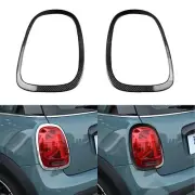 Dry Carbon Fiber Rear Headlight Eyebrow Cover For Mini Cooper F55 F56 F57 14-24 (for: Mini)