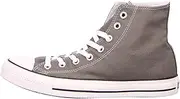 [CONVERSE ALL STAR] Converse Chuck Taylor All Star Seasonal Hi Charcoal High-Top Fashion Sneaker - 9.5M / 7.5M
