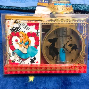 日本 東京迪士尼 愛麗絲夢遊仙境 泡茶組 時鐘沙漏計時器