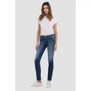 Replay Womens Skinny Jeans Slim Fit Faaby Blue