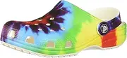 [Crocs] Kids Classic Tie Dye Graphic Clog