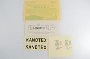Champ HO Kanotex Tank Car Decal Set - HT-67