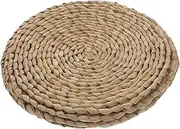 Alipis Woven Seat Cushion Style Floor Pillow for Meditation Natural Grass Material Versatile Sitting Mat for Home Decor and Comfort