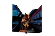McFarlane Toys - Marvel Wolverine 1:10th Scale Posed Figure with Scene X-Men 1