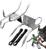 Tree Climbing Claws, Cat Claw Climbing Tool, Anti-Slip Multipurpose Equipment, Pole Shoes Gear, Safety Rack Pedal for Working