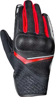 Ixon RS Launch Motorcycle Gloves, black-red, Size XL for Men Black Red