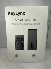 KeyLynx Smart Lock D200✨Keyless Entry Door Lock Deadbolt with Keypad✨Fingerprint