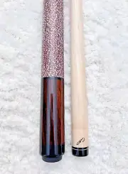 IN STOCK, Jerry Olivier Custom Pool Cue, Cocobolo 4 Point Cue, FREE HARD CASE(#2