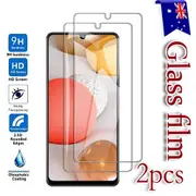 [2 PACK] Samsung Galaxy A42 5G Clear Full Cover Tempered Glass Screen Protector Guard