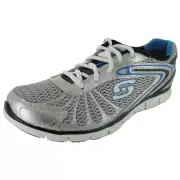 Skechers Womens Gratis-Cloud 9 Sneaker Shoe, Grey/Blue, US 6.5